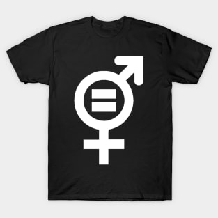 Gender Equality (in white) T-Shirt